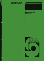 Bang & Olufsen - Beosystem_10-Service-Manual
